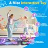 Dance Mats for Girls 4-8, Electronic Dance Mats, Dance Mat Toys, Kids Dance Mat, Girls Dance Mat, Dancing Mat, 2-Player LED Light Music Dance Toy with 5 Modes, Develops Hand-Eye Coordination view 4