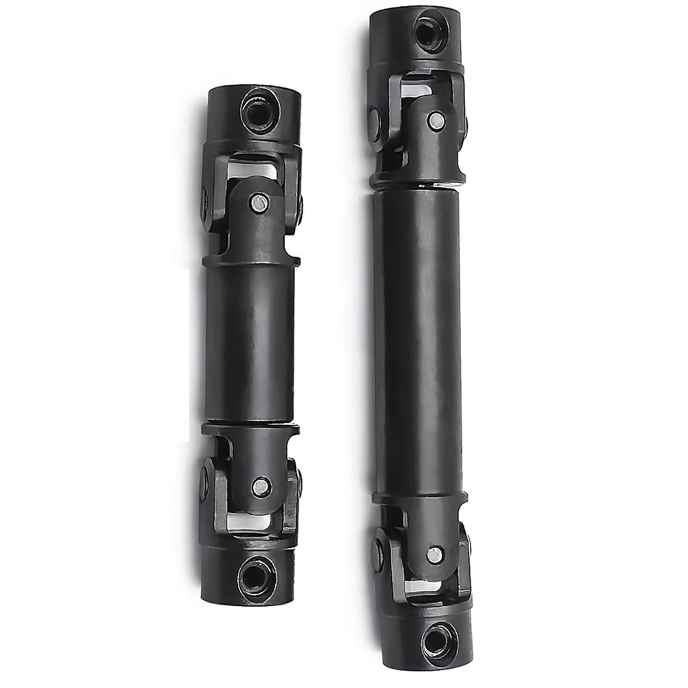 Compatible with TRX-4M for Bronco for Defender 1/18 RC Crawler Car Upgrade Parts Accessories 2Pcs Steel CVD Drive Shaft Driveshaft RC Car Accessories