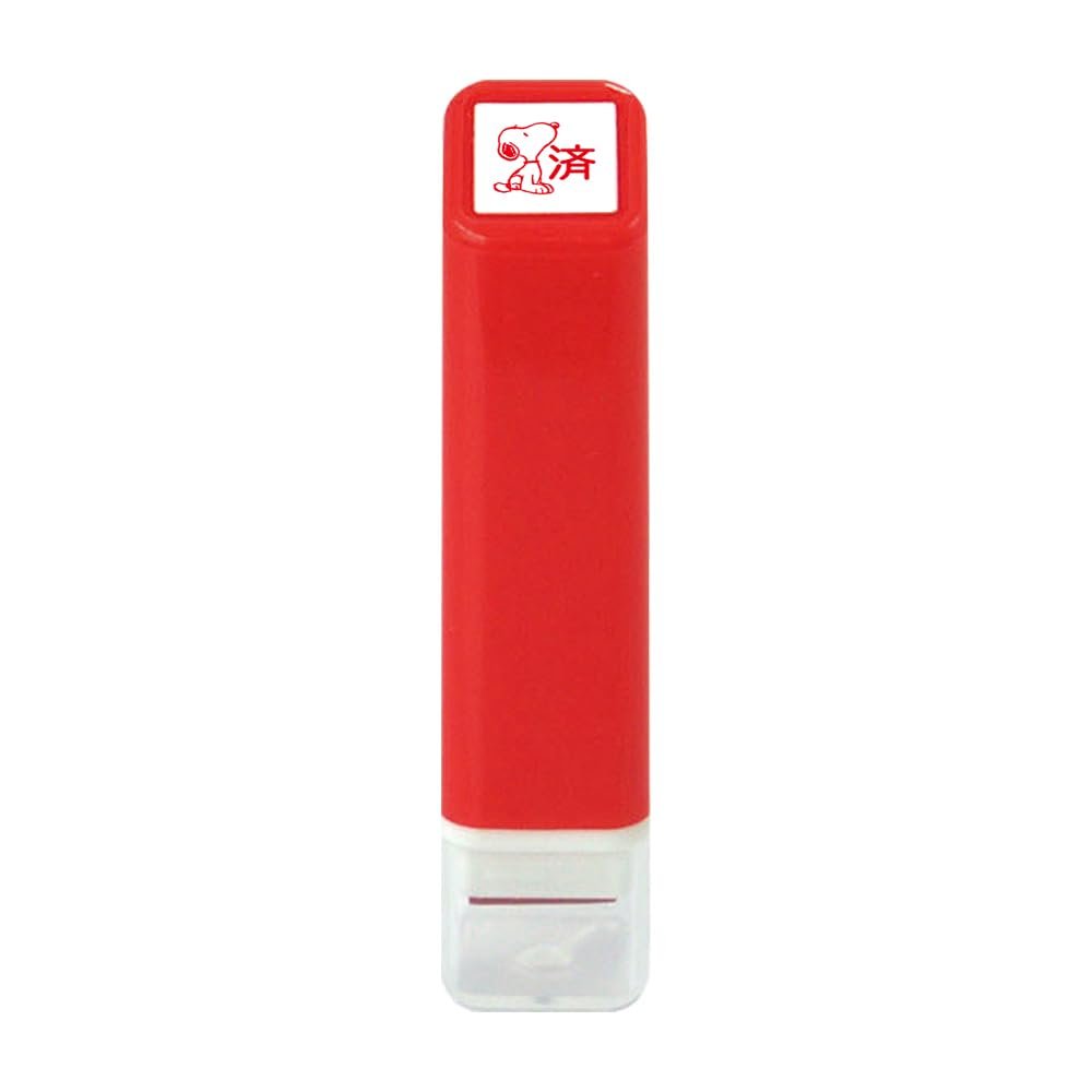 Children's Kao Stamp N Snoopy One Point/Snoopy/Ink Color: Red 2223-008