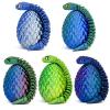 5PCS 3D Printed Snake Eggs 3D Printed Snake 3D Printed Snake Toys Set Easter Eggs Articulated Snake Easter Basket Stuffers Mystery Snake Egg Fidget Toy 3D Printed Animals (Multicolor9-5pcs) view 1