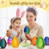 5PCS 3D Printed Snake Eggs 3D Printed Snake 3D Printed Snake Toys Set Easter Eggs Articulated Snake Easter Basket Stuffers Mystery Snake Egg Fidget Toy 3D Printed Animals (Multicolor9-5pcs) view 2