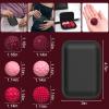 BUSOHA Silicone Fidget Balls - 6 Pack New Fidget Toys Stress Balls for Adults Sensory Stone Travel Toys for Calming,Autism and ADHD,Gifts for Teens view 2