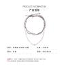 Baroque Imitation Pearl Handmade Bead Pearl Adjustable Necklace,white,150cm view 3