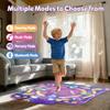 Dance Mats for Girls 4-8, Electronic Dance Mats with LED Light & Wireless Bluetooth, Kids Dance Mat, Girls Dance Mat, Dancing Mat, Music Dance Toy with 3 Game Modes, Develops Hand-Eye Coordination view 2