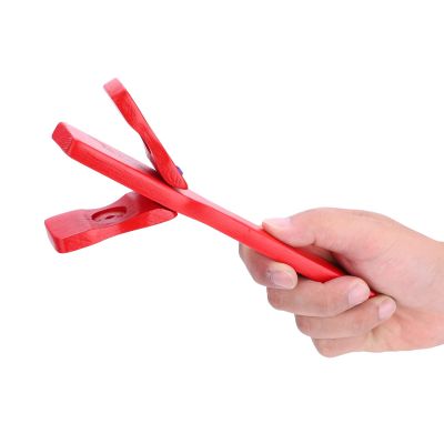 Jwthee 2PPCS Wooden Castanet Clapper,Hand Clappers Wooden, Woodes Long Handle Castanet Kids Musical Educational Percussion Gift, 7.5X 1.7 X1.5in