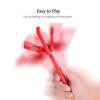 Jwthee 2PPCS Wooden Castanet Clapper,Hand Clappers Wooden, Woodes Long Handle Castanet Kids Musical Educational Percussion Gift, 7.5X 1.7 X1.5in view 4