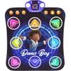 Dance Mat Toys for 3-12 Year Old Kids,Bluetooth Dance Pad with Light-Up 8 Keys,Interactive Dance Game with 4 Modes,Non-Slip & Built-in Music,Christmas Birthday Gift for Boys,Girls view 1