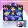 Dance Mat Toys for 3-12 Year Old Kids,Bluetooth Dance Pad with Light-Up 8 Keys,Interactive Dance Game with 4 Modes,Non-Slip & Built-in Music,Christmas Birthday Gift for Boys,Girls view 4