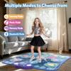 Dance Mats for Girls 4-8, Electronic Dance Mats with LED Light & Wireless Bluetooth, Kids Dance Mat, Girls Dance Mat, Dancing Mat, Music Dance Toy with 3 Game Modes, Develops Hand-Eye Coordination view 3