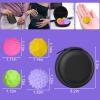 BUSOHA Silicone Fidget Balls - 4 Pack New Fidget Toys Stress Balls for Adults Sensory Stone Travel Toys for Calming,Autism and ADHD,Gifts for Teens view 2