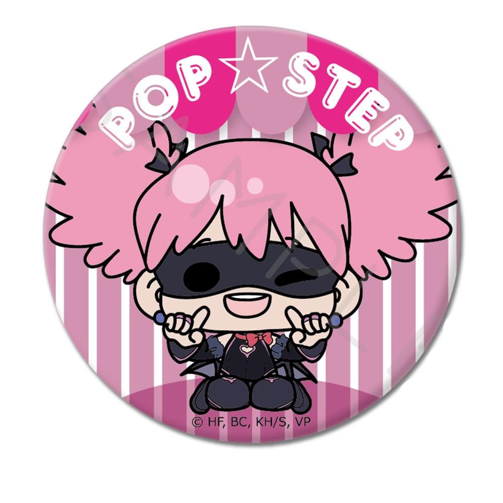 Vigilante My Hero Academia ILLEGALS TV Anime Pop Step Round Tin Badge 2.2 inches (57 mm) B