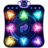 Dance Mats for Girls 4-8, Electronic Dance Mats with LED Light & Wireless Bluetooth, Kids Dance Mat, Girls Dance Mat, Dancing Mat, Music Dance Toy with 3 Game Modes, Develops Hand-Eye Coordination view 1
