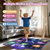 Dance Mats for Girls 4-8, Electronic Dance Mats with LED Light & Wireless Bluetooth, Kids Dance Mat, Girls Dance Mat, Dancing Mat, Music Dance Toy with 3 Game Modes, Develops Hand-Eye Coordination view 3
