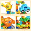burgkidz Marble Runs for Kids 4-8, Educational Learning Marble Maze Toys Compatible with All Major Brands of Building Blocks STEM Toys for Kid Age 3 4 5 6 7 8+ view 2