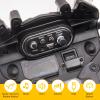 12V Kids Ride on Motorcycle Licensed BMW Motorbike with High/Low Variable Speed, Built-in Music, USB Port, Warning Lights, Spring Suspension & Training Wheels for Toddlers/Kids-Yellow view 2