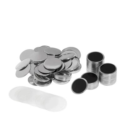 50pcs 25-75mm Magnet Refrigerator Badge Pin Button Maker Parts DIY Badge Button Pins for Art Crafts Making Fridge Badges Set