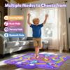 Dance Mats for Girls 4-8, Electronic Dance Mats with LED Light & Wireless Bluetooth, Kids Dance Mat, Girls Dance Mat, Dancing Mat, Music Dance Toy with 3 Game Modes, Develops Hand-Eye Coordination view 3