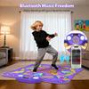 Dance Mats for Girls 4-8, Electronic Dance Mats with LED Light & Wireless Bluetooth, Kids Dance Mat, Girls Dance Mat, Dancing Mat, Music Dance Toy with 3 Game Modes, Develops Hand-Eye Coordination view 4