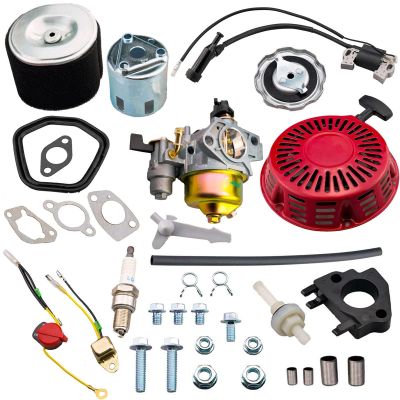 #US Recoil Starter Carburetor kit For Honda GX340 GX390 GX420 11Hp 13Hp 16Hp Harb #(STRC2A43-436814)