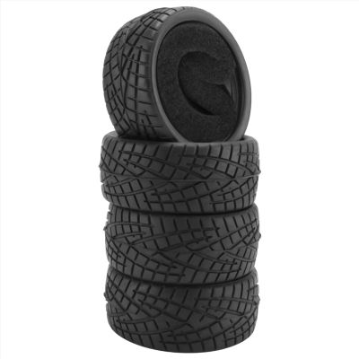 1/10 RC Car On Road for Racing 4pcs 65mm Rubber Tire Tyre with Sponge RC Tires