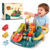 Toys for 3 4 5 6 Year Old Boys Girls, Toddlers Car Toys Race Car Track, Montessori Toy for Toddler 3-4, Fine Motor Skills STEM Toys, Boys & Girls Birthday Gifts Valentine Gifts for Kids view 1