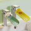 2 Pack Sink Extender for Toddlers in Yellow and Green,Toddler Faucet Extender, Easy Install Faucet Extension for Kids Hand Washing, Adjustable Toddler Sink Extender for Standard Faucets view 1