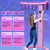 JJMNKMN Hand Eye Coordination Training Catching Stick Game Reflex Sticks, Catching Stick Arcade Game for Party, Business and Family Game Night (Pink) view 3