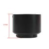 1pc Trinocular Stereo Microscope Attachment Ring Adapter Connecting Seat(Gold) view 2