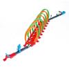 YHPANSHIZ 360-degree Thrilling Loop Track Includes Eight Loops and Five1:64 Scale Toy Cars for Easy Storage It's Perfect for Boys Aged 3-7 and Makes Great Gift for Birthdays, Halloween, and Christmas view 2