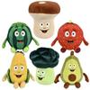 12 Inch Fruits and Vegetables Plush  1 Count view 1