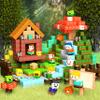 GobiDex 100PCS Magnetic Blocks Farm Animal Playset for Boys and Girls, STEM Sensory Building Toys, Preschool Educational Gifts for Kids view 1
