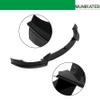 3Pcs Front Bumper Lip Spoiler Plastic Glossy Black Replacement for Model Y 2020 2021 2022 2023 2024 view 4