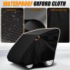 4 Passenger Seater Stroller Cover, Heavy Duty 600D Waterproof Outdoor Buggy Tarp Cover with Drawstrings Storage Bag, Waterproof & Dustproof, 60"x30"x20" view 3