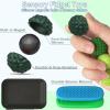 Fidget Toys Adults Silicone Magnetic Balls & Sensory Stones, 6 PCS Stress Relief Sensory Toys for Autism ADHD Anxiety, Office Desk Toys, Stocking Stuffers for Adults Teens view 3