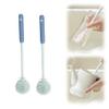 2PCS Silicone Bottle Brush, Water Bottle Cleaner Brush with Long Handle, Soft Bristle Silicone Cup Brush, 360 Flexible Cleaner, Long Handle Water Bottle & Narrow Neck Container Cleaner (BLUE2*2) view 1