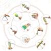 15Pcs Musical Toys for Toddlers 1-3, Baby Musical Instruments Set, Wooden Montessori Toys Percussion, Birthday Gifts for 1 2 3 Year Old Kids Boy Girls view 2