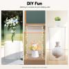 24" Clear Acrylic Display Stand, Acrylic Display Box For Action Figures Collectibles, Tall Clear Plastic Box Dust Proof Action Figures Toy Acrylic Case for Display Figures Dolls view 3