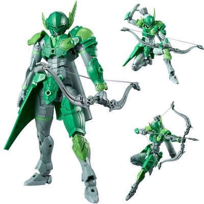 30MF LIBER Archer Figure Anime Super Action Statue Articulated Figures with Accessories, Face Changeable, Joint Movable, Parts Removable 15cm