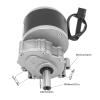 24V 250W Brushed DC Motor Reduction Motor E-Bike Conversion Kit Brushed for Modifying Children's Beach Carts,Electric Wheelchair Carts view 2