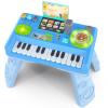 Baby DJ Table for Toddlers 1-3, Baby Musical Piano Toys 6-9-12-18 Months Toddler Activity Learning DJ Mixing Table with Music & Light Educational Toy for 1 Year Old Boy Girl First Birthday Infant Gift view 1