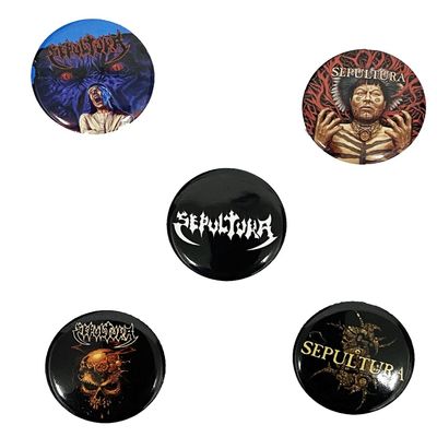 Sepultura Roots Badge Pack