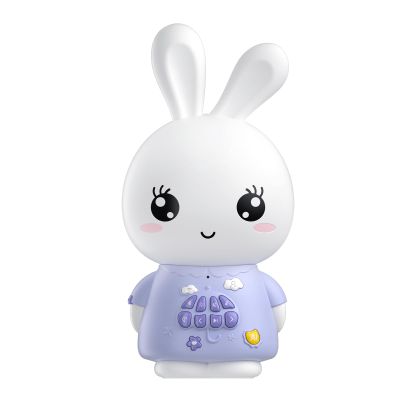 alilo AI Toys for Kids, Smart Companion with Real-Time Voice, 4 Agents & 91 Languages, Preloaded 48 Bunny English/50 Stories/66 Music/28 Lullabies/34 Classical Tunes, Bluetooth Speaker