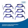 6-Pack Baby Bottle Handles Compatible with Lansinoh Anti-Colic Baby Bottles for Breast Babies, 5 Ounces view 4