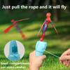AMBXDE 3Pcs Super Hero Launcher Cool Flying Drawstring Boys and Girls Indoor and Outdoor Toys Outdoor Games Birthday view 4