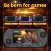 SF3000 Retro Handheld Game Console 4.5inch IPS Screen 854*480 Portable Video Game Console 20000+ Classic Retro Arcade Games Linux System 64G Support Emergency Charging&E-Book Readers (Black) view 2