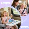 QOUBAI 45PCS Mini Magnetic Building Blocks Travel Toys, Magnet Cubes Tiles Set with Case, Birthday Classroom Learning Gifts for Kids Toddlers, Boys & Girls Ages 3-8 (Ice World) view 4