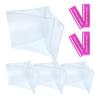 CELVANTA 4 Mahjong Line Finders and 4 Mahjong Card Sleeves Set, Durable Card Protectors & Easy-to-Use Line Readers, Large Size Mahjong Accessories for Home and Players(Pink) view 1
