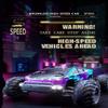 1:10 Scale 4WD High-Speed RC Racing Car 38KM/H with LED Lights 2.4G Remote Control for Off-Road Enthusiasts Gift (C8821 Green) view 3