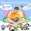 TICTIKY Kids Smart Phone Camera, Christmas Birthday Gifts for Toddler Boys Age 3-10, Kids Toys Dinosaur Cell Phone, Preschool Learning Educational Toys with Audio Books, Musics, Games 32G SD Card view 3