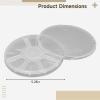 10-Piece Set of 4-Inch Single-Plate Display Holders, Pp Material with Transparent Design, Impact-Proof and Dust-Repelling, Perfect to Store and Display Silicon, Glass, Chip and Wafer Samples view 4